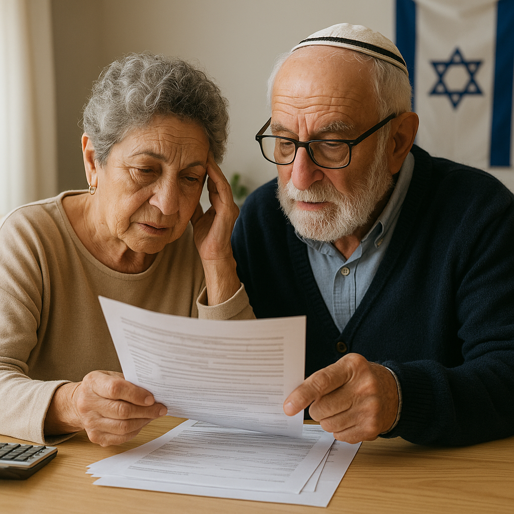 קיבוע זכויות – זוג בודק מסמכים